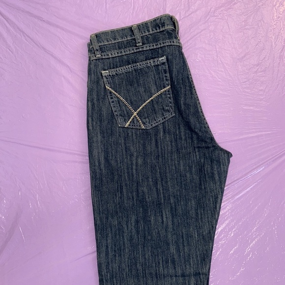 WRANGLER 20X FR Blue Denim Jeans with Orange Label. - Picture 2 of 8